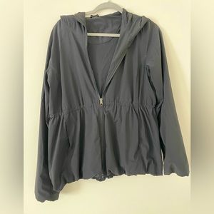 Lulu Lemon Black Jacket with Hood